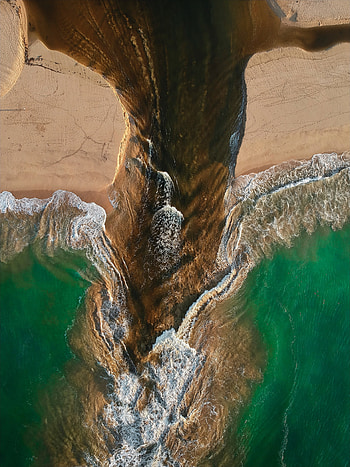 Nature, View From Above, Coast, Ocean, Flow, Sri Lanka HD phone wallpaper