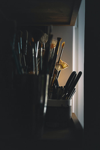 Miscellanea, Miscellaneous, Drawing, Painting, Brush, Brushes, Creation HD phone wallpaper