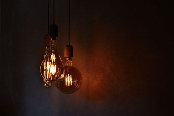 Miscellanea, Miscellaneous, Wall, Illumination, Lighting, Electricity, Light Bulbs HD wallpaper