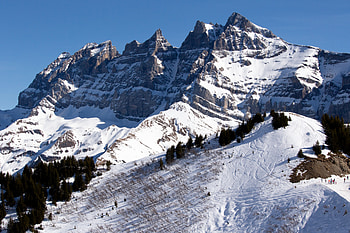 Landscape, Winter, Nature, Trees, Snow, Mountain, Slope HD wallpaper