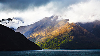 Beautiful Light On Mountains , nature, mountains HD wallpaper