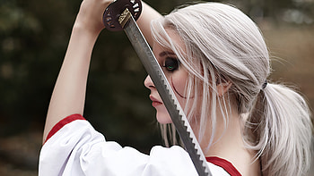 Ciri Witcher Samurai Cosplay , ciri, the-witcher-3, games, ps4-games, xbox-games, pc-games, 2021-games, deviantart, cosplay HD wallpaper