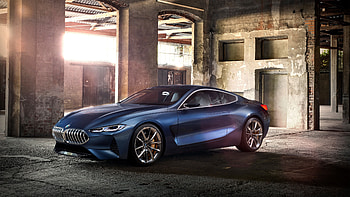 2018 car, BMW Concept 8 Series HD wallpaper