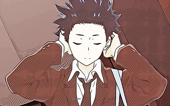 Shouya Ishida, Koe no Katachi, , vector art, Shouya Ishida Drawing, creative art, Shouya Ishida art, vector drawing, anime characters, Koe no Katachi characters, Ishida Shouya HD wallpaper