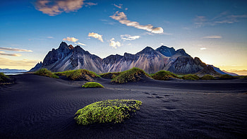 Black Desert, black, desert, nature, landscape HD wallpaper