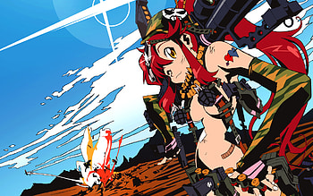 Tengen Toppa Gurren Lagann, HQ , art, Visual spectacle HD wallpaper