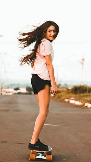 Skateboarding culture, Skateboard lifestyle, Female skateboarders, Action sports HD phone wallpaper