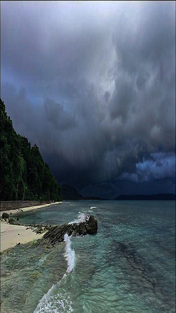 Kalapathar beach, cloud, sky HD phone wallpaper