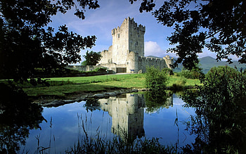 Ross Castle, Ireland HD wallpaper