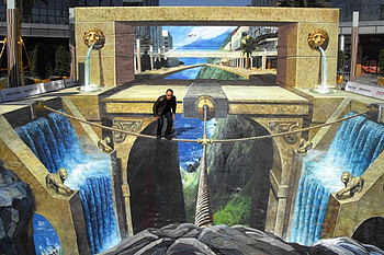 Street-Painting, street, cool, painting HD wallpaper