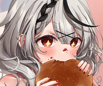 Sakamata Chloe, hololive, Sakamata Chloe, Anime, Virtual Youtuber HD wallpaper