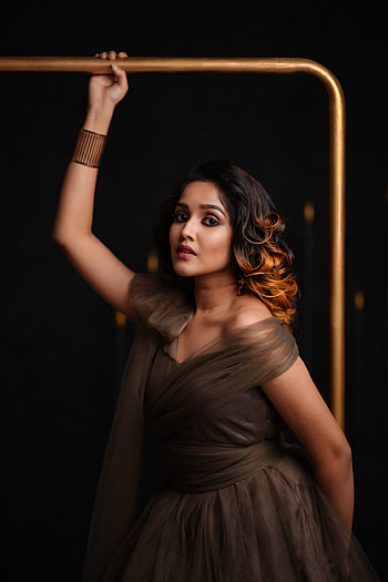 Anikha surendran, dress, hair HD phone wallpaper