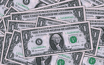 background with 1 dollar bills, money background, finance, american dollars, background with dollars HD wallpaper