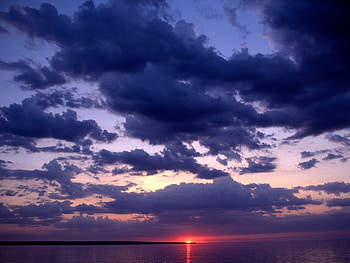 Landscape, Nature, Sunset HD wallpaper