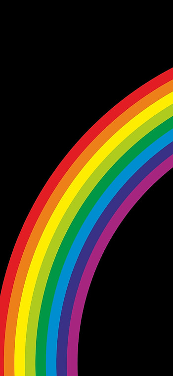 Rainbow, Colorful display, Natural beauty, Pot of gold HD phone wallpaper
