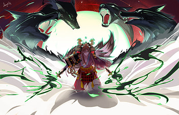Ninja, warrior, Sousei no Onmyouji, anime, artwork HD wallpaper