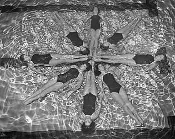 Synchronized Swimming, Drowning risk, Countdown to London, 2012 HD wallpaper
