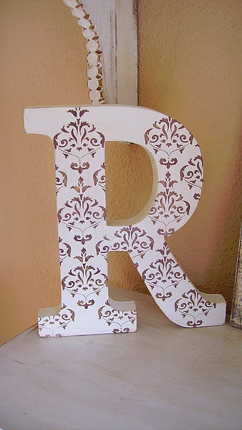 R Letter, Design HD phone wallpaper
