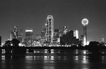 Dallas skyline, Mid 1990s, New York skyline HD wallpaper