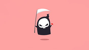 Minimalist, reaper HD wallpaper