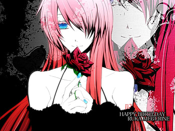 Vocaloid Megurine Luka, blue eyes, megurine luka, vocaloid, pink hair, long hair HD wallpaper