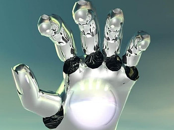 Mental Hand, digital art, abstract, 3d, hand HD wallpaper