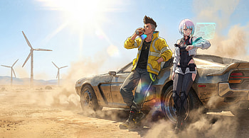 Cyberpunk Edgerunners 2026, cyberpunk-edgerunners, cyberpunk, tv-shows, artist, artwork, art, digital-art, ai, deviantart HD wallpaper