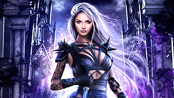 Dark Fantasy Paranormal Romance , fantasy, artist, artwork, digital-art, deviantart, fantasy-girls HD wallpaper