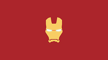 Iron man, mask, minimal HD wallpaper