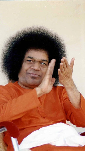 Sathya Sai Baba, Sitting HD phone wallpaper