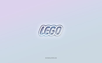 LEGO logo, cut out 3d text, white background, LEGO 3d logo, LEGO emblem, LEGO, embossed logo, LEGO 3d emblem HD wallpaper