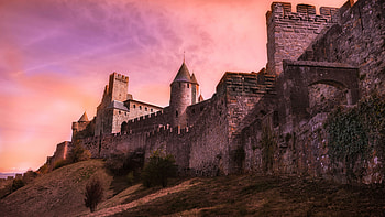 Carcassonne, Fortified city, , Backiee HD wallpaper