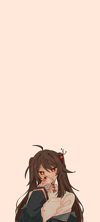 Hu Tao, Aesthetic, Anime, HuTao, GenshinImpact, Genshin, Girl, cute HD phone wallpaper