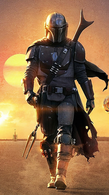 Mandalorian, Mandalorian Star Wars, Superhero HD phone wallpaper