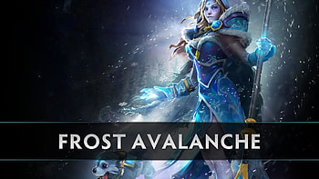 Dota 2 Crystal Maiden - Frost Avalanche - YouTube HD wallpaper