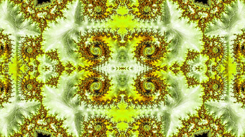 Trippy Psychedelic Fractal, trippy, psychedelic, aesthetic, yellow, Abstract, fractal HD wallpaper