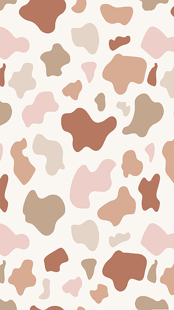 brown cow, beige, cowboy, cowgirl, skin, animal, boho HD phone wallpaper