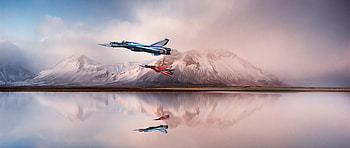 Macross Skies — Robotech Jet Reflection, Robotech, Macross HD wallpaper
