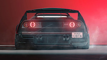 Ferrari 308 GTS Rear , ferrari-308-gts, ferrari, cars, artstation HD wallpaper