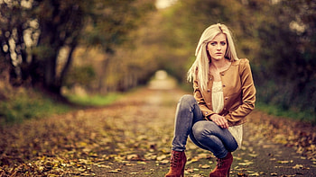 Autumn Cowgirl, style, fun, cowgirls, fashion, ranch, blondes, autumn, girls, women, models, boots, western, female HD wallpaper