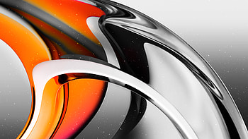 Glass Transparent Orange Design Abstract , abstract, artist, artwork, digital-art HD wallpaper