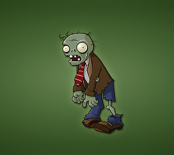 Plants Vs Zombies, Video Game, Minimalist, Zombie HD wallpaper
