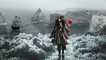 Jack sparrow, pirate, jacksparrow HD wallpaper