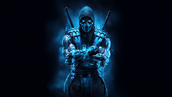 Sub Zero Frozen Vengeance, sub-zero, mortal-kombat, games, artwork, digital-art, ai, art, video-games HD wallpaper