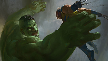 Hulk, Wolverine, X-men, Marvel comics . HD wallpaper