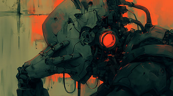 Lonesome Robot for , sad, Sci Fi, robot, cybernetic, futuristic HD wallpaper