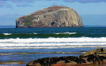 Bass Rock - Firth of Forth - Scotland, Bass Rock, River Forth, Scotland, Firth of Forth HD wallpaper
