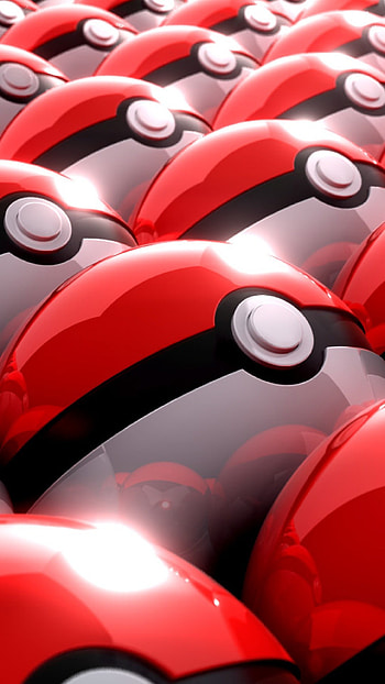 pokemon go mobile pokeballs HD phone wallpaper