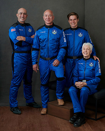 Blue Origin, Jeff Bezos, Space launch, The New York Times HD phone wallpaper