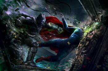 Batman V Superman Best Art, batman, superman, batman-vs-superman, deviantart, super-heroes HD wallpaper